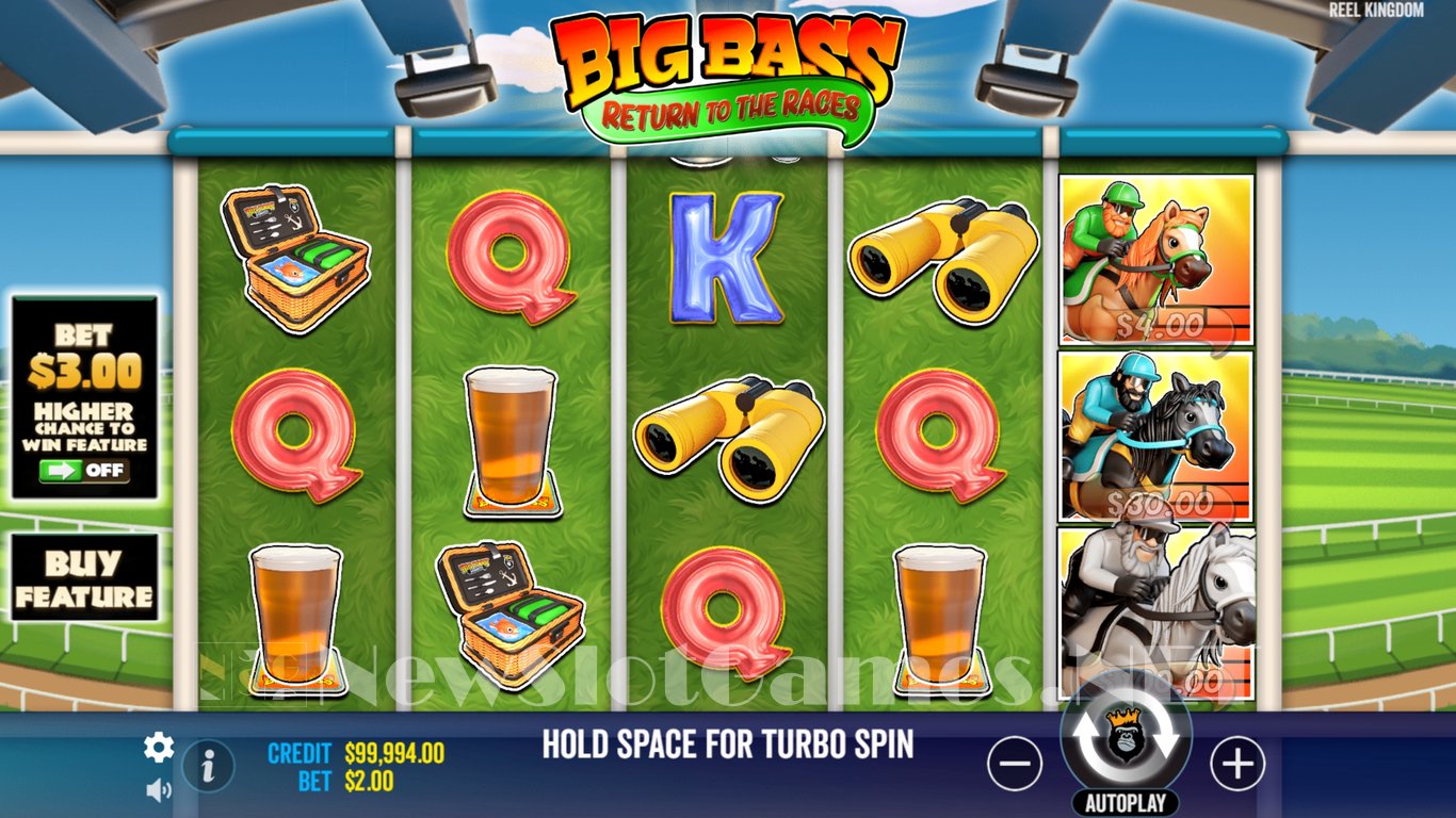 Big Bass Return to the Races Slot Slot Image in Demo - pic. 3