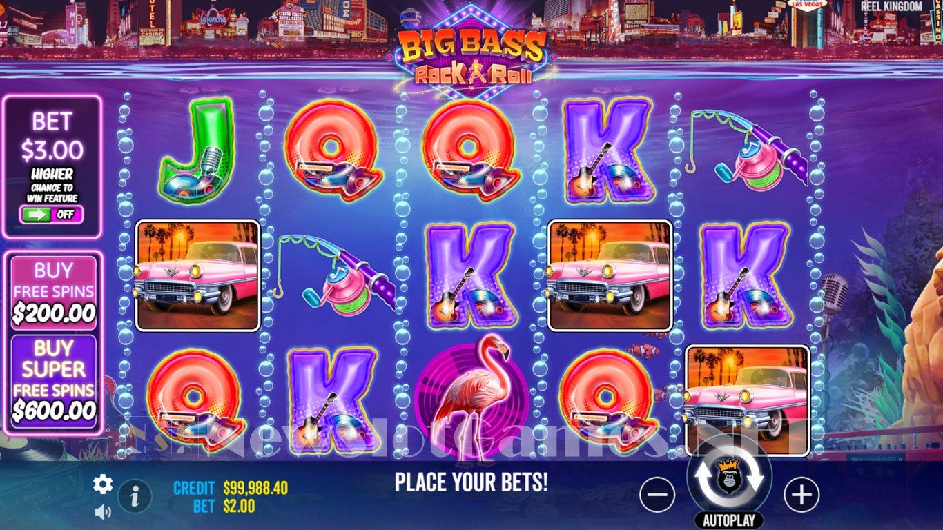 Big Bass Rock and Roll Slot Slot Image in Demo - pic. 3