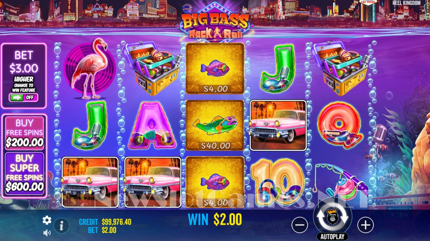 Big Bass Rock and Roll Slot Slot Image in Demo - pic. 4