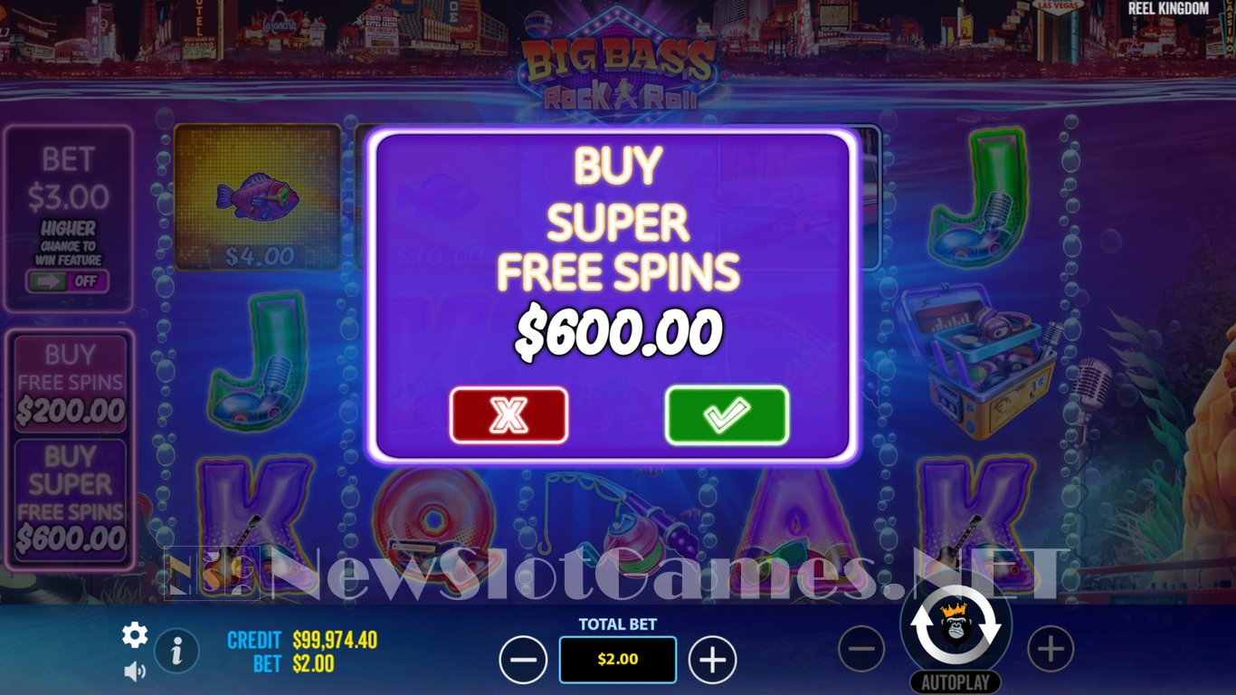 Big Bass Rock and Roll Slot Slot Image in Demo - pic. 5