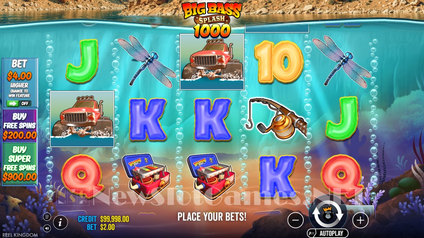 Big Bass Splash 1000 Slot Demo Image
