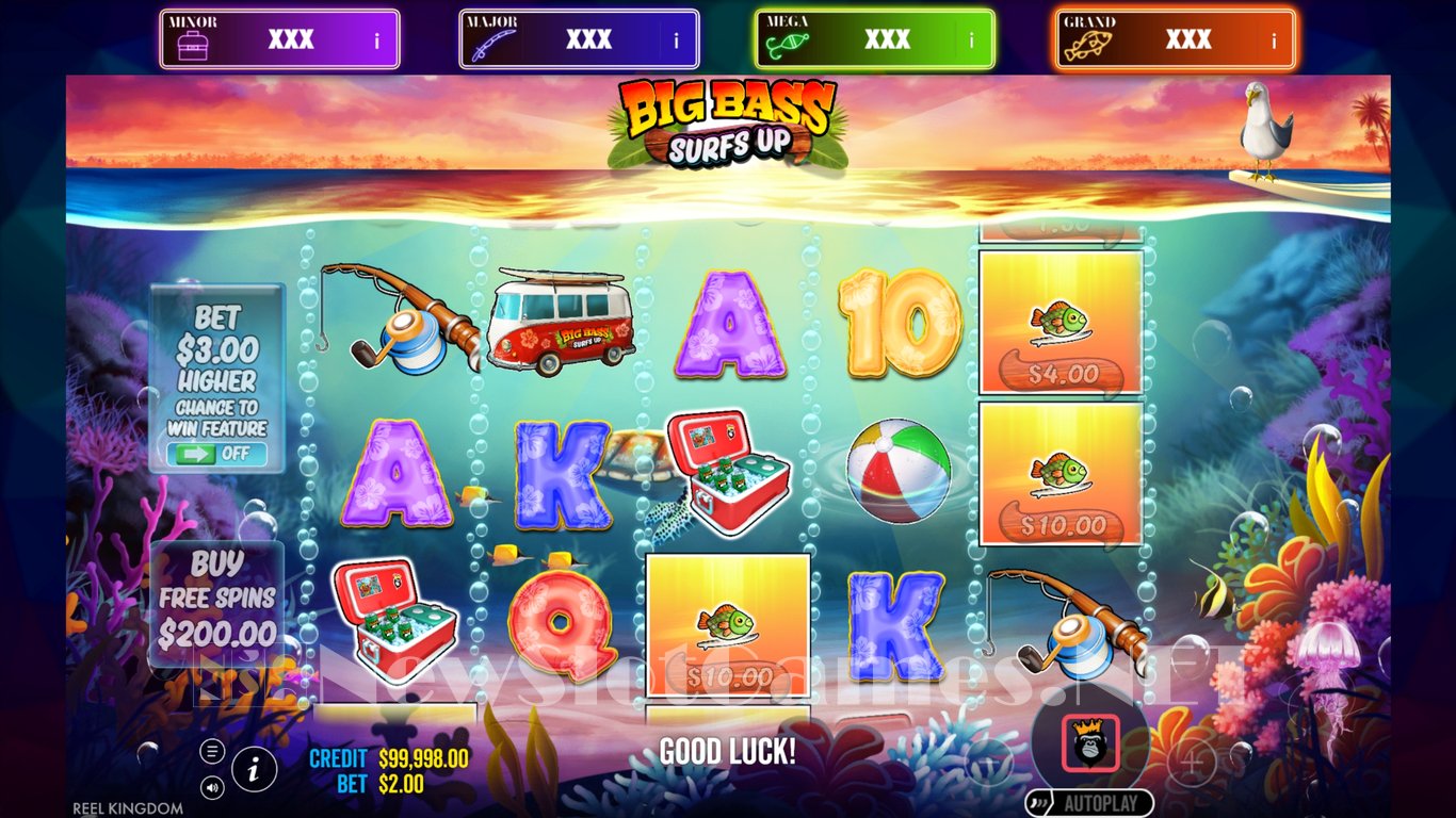 Big Bass Surfs Up Slot Slot Image in Demo - pic. 2