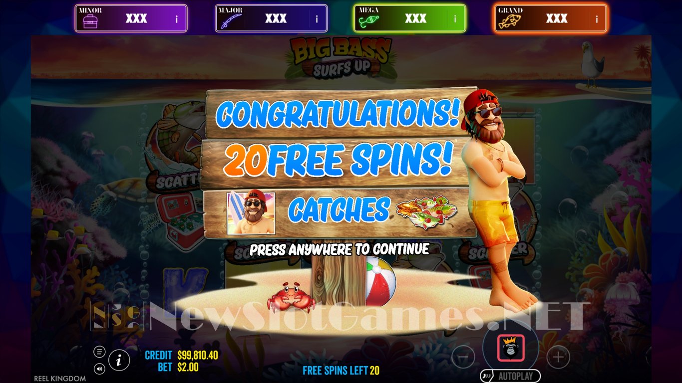 Big Bass Surfs Up Slot Slot Image in Demo - pic. 7