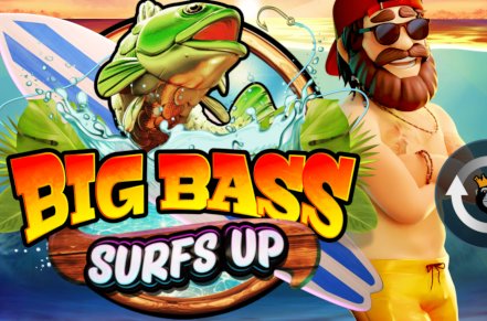 Big Bass Surfs Up Slot Logo