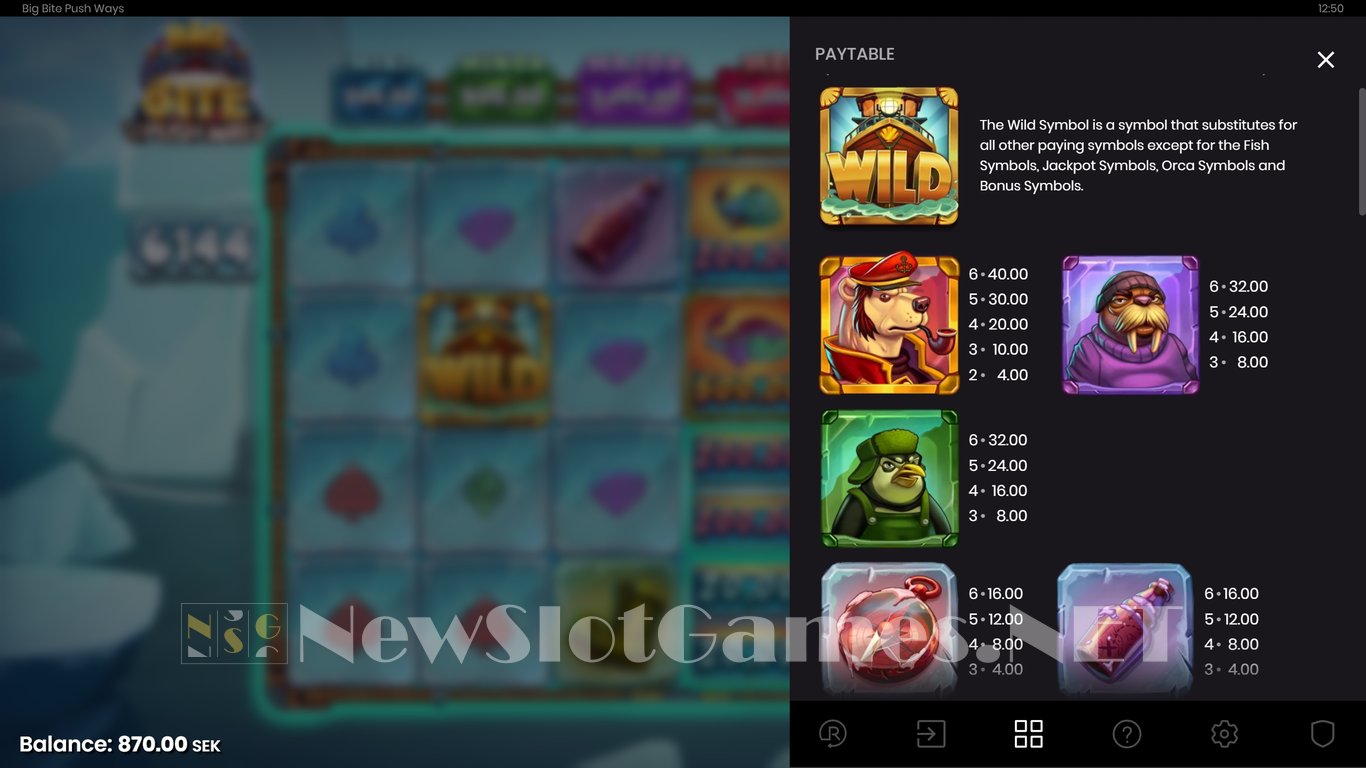 Big Bite Push Ways Slot Slot Image in Demo - pic. 5