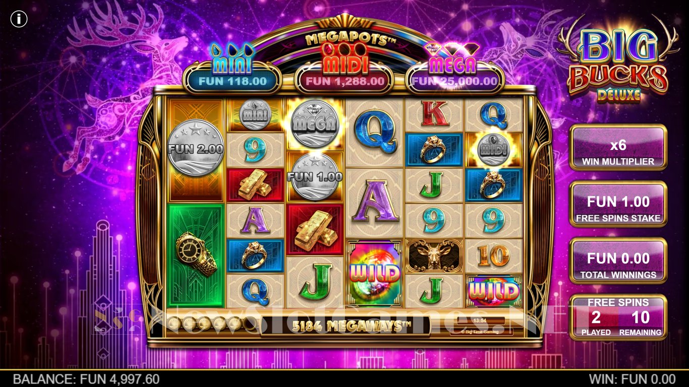 Big Bucks Deluxe Slot Slot Image in Demo - pic. 5