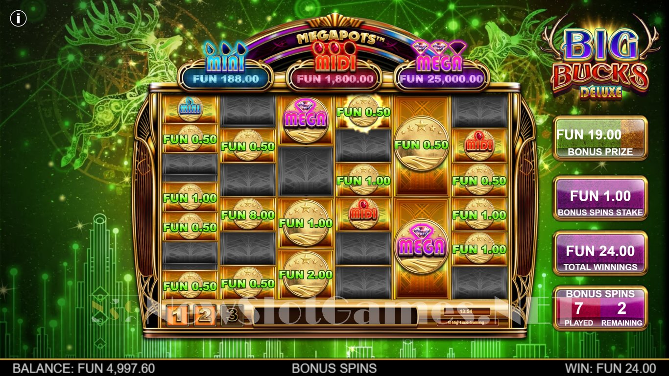 Big Bucks Deluxe Slot Slot Image in Demo - pic. 7