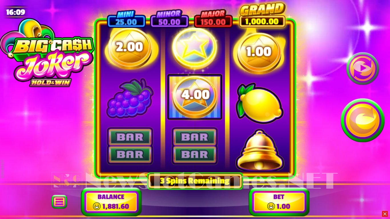 Big Cash Joker Hold & Win Slot Slot Image in Demo - pic. 9