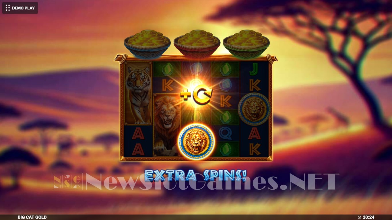 Big Cat Gold Slot Demo Image