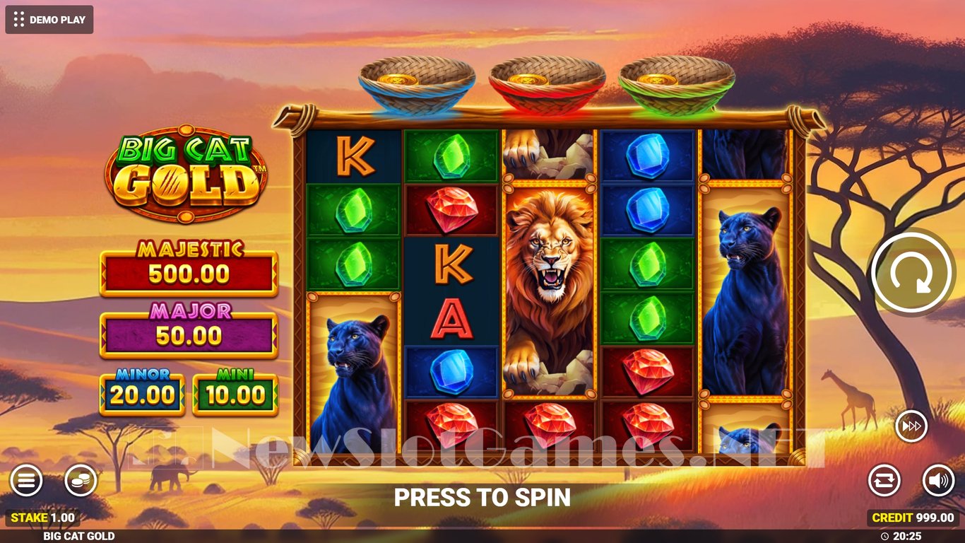 Big Cat Gold Slot Slot Image in Demo - pic. 2