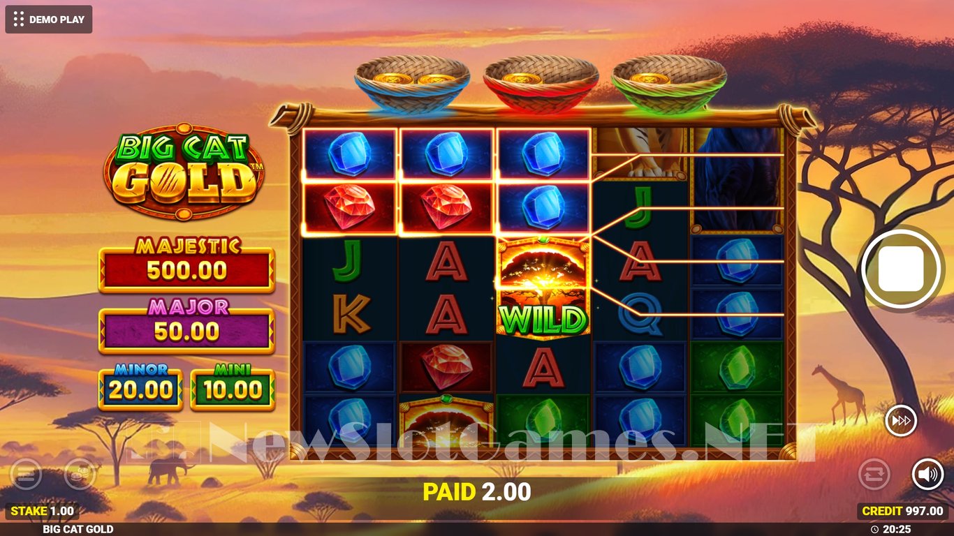 Big Cat Gold Slot Slot Image in Demo - pic. 4
