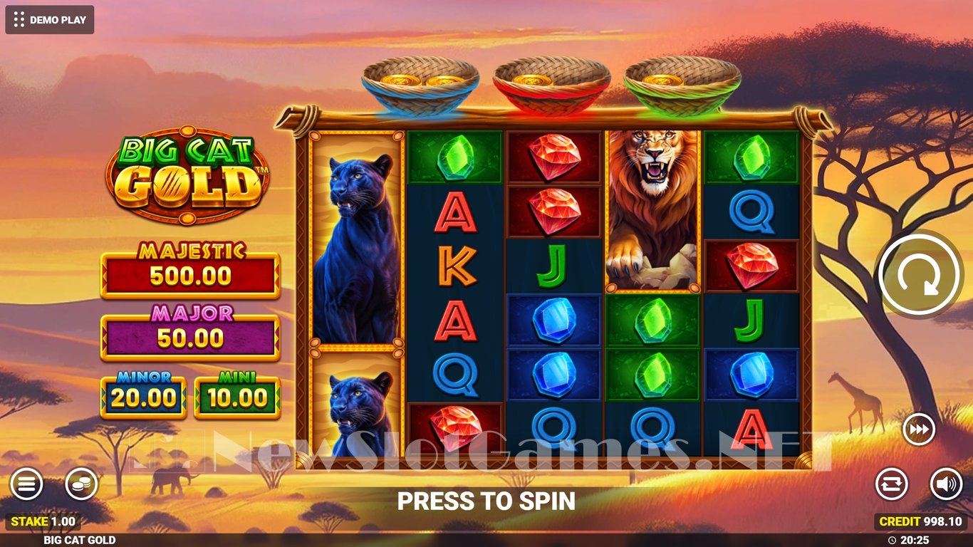 Big Cat Gold Slot Slot Image in Demo - pic. 6