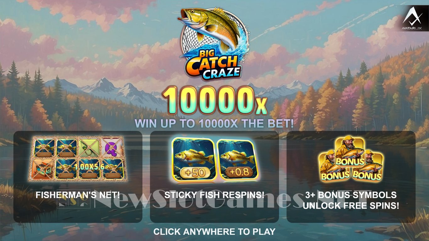 Big Catch Craze Slot Demo Image