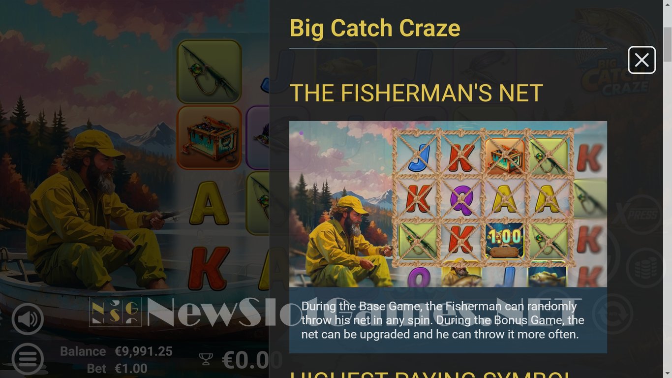 Big Catch Craze Slot Slot Image in Demo - pic. 12