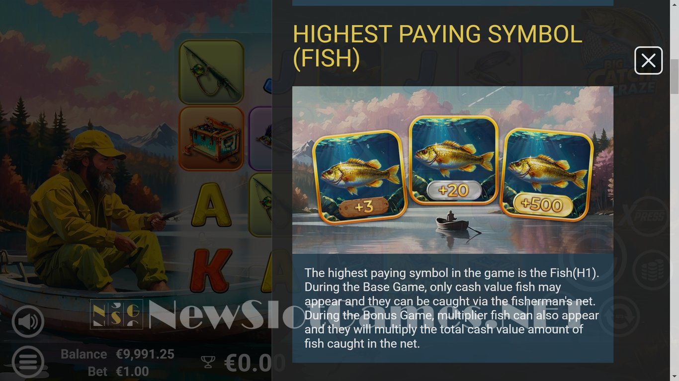 Big Catch Craze Slot Slot Image in Demo - pic. 13