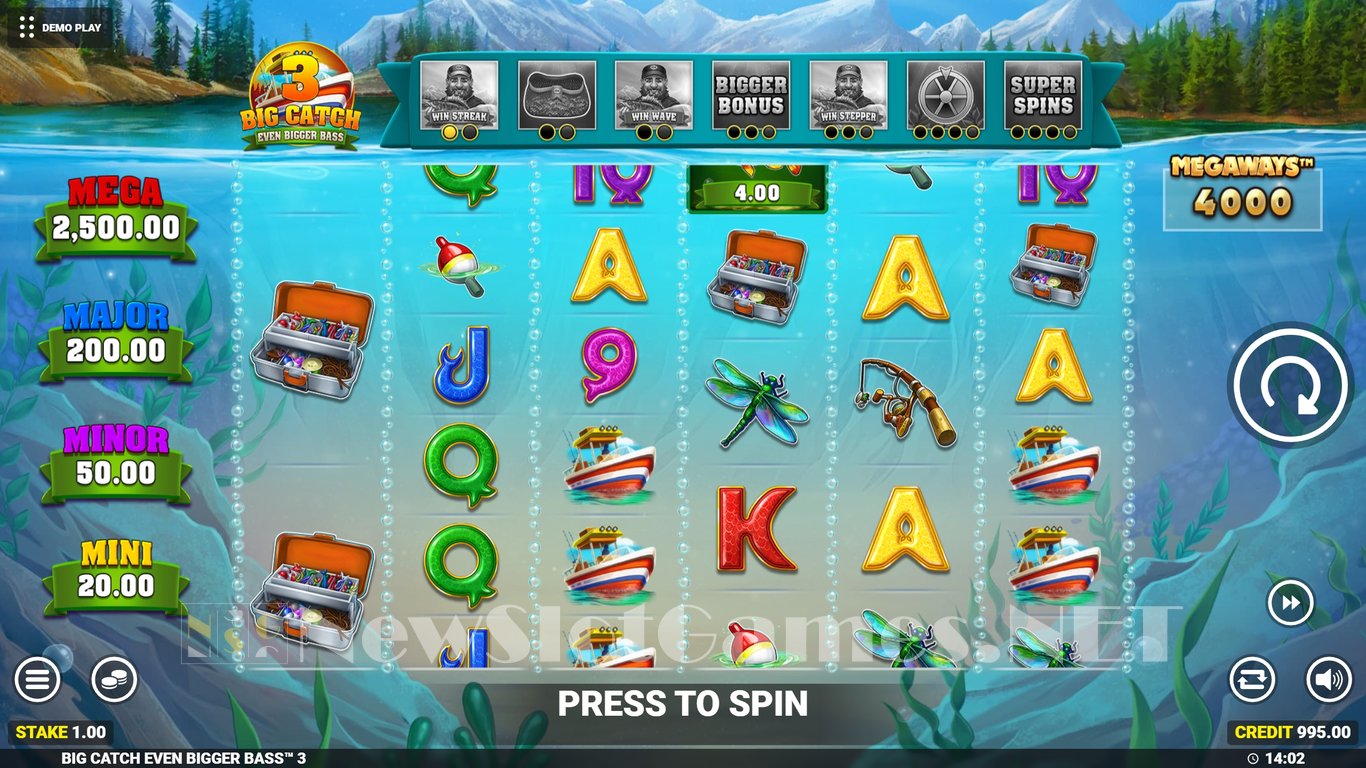 Big Catch Even Bigger Bass 3 Slot Slot Image in Demo - pic. 2