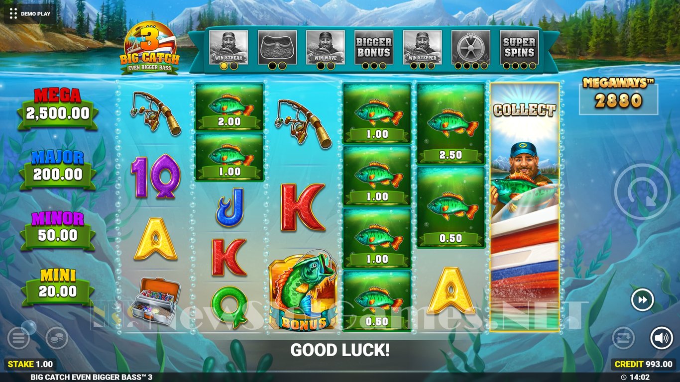 Big Catch Even Bigger Bass 3 Slot Slot Image in Demo - pic. 3