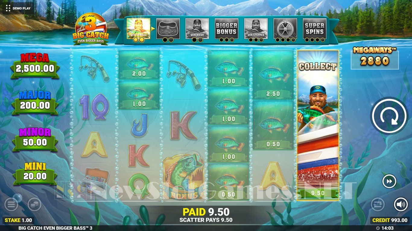 Big Catch Even Bigger Bass 3 Slot Slot Image in Demo - pic. 4