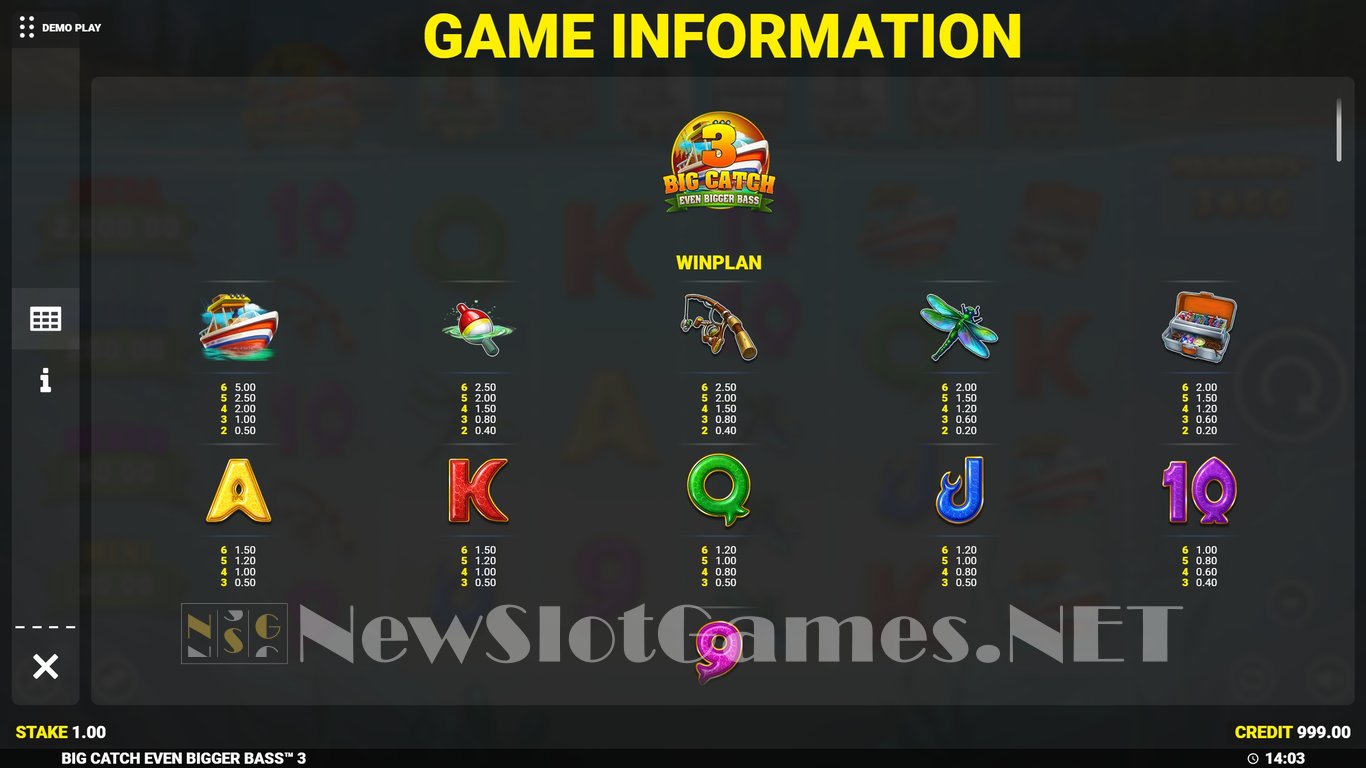 Big Catch Even Bigger Bass 3 Slot Slot Image in Demo - pic. 6
