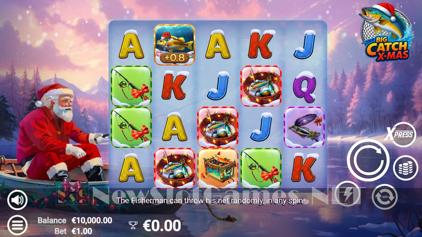 Big Catch Xmas Slot Demo Image
