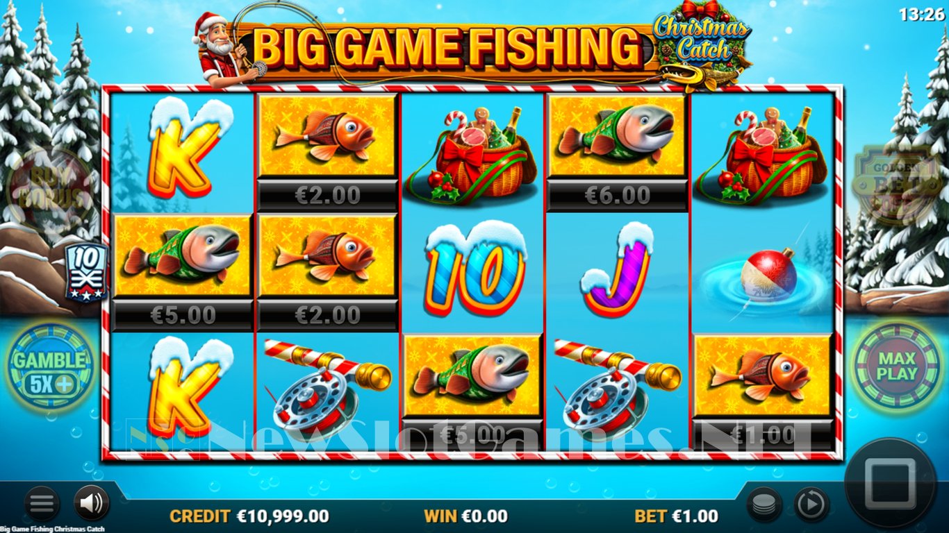 Big Game Fishing Christmas Catch Slot Slot Image in Demo - pic. 2