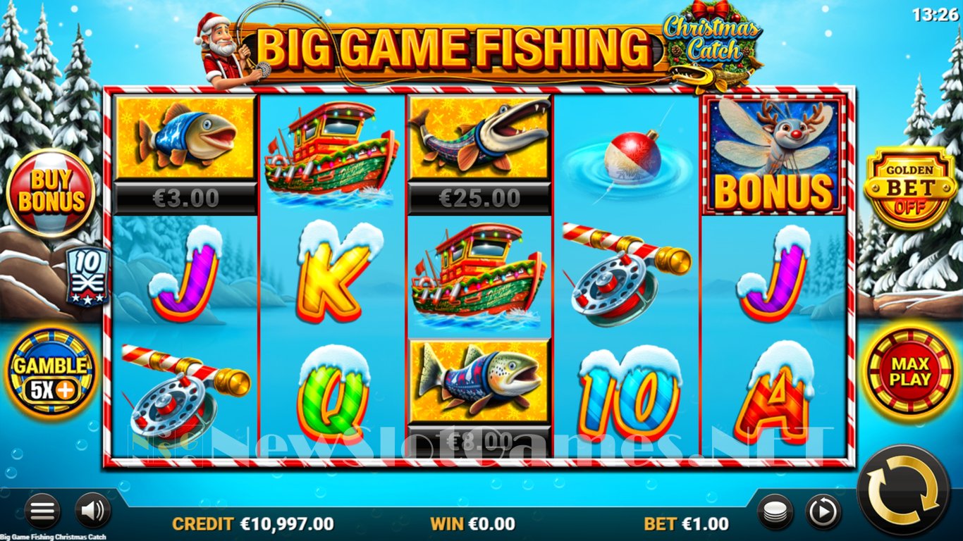 Big Game Fishing Christmas Catch Slot Slot Image in Demo - pic. 4