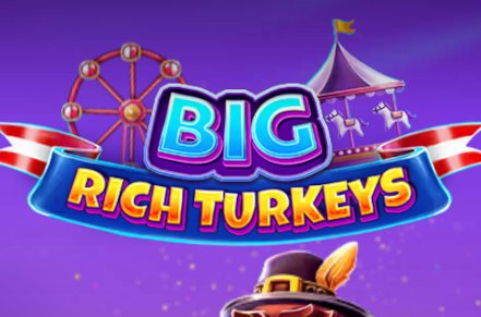 Big Rich Turkeys Slot Logo