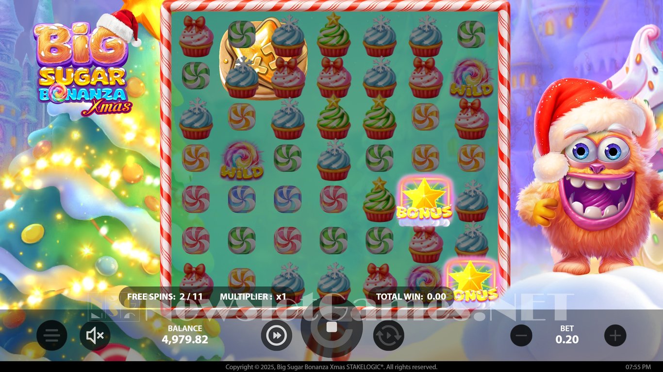 Big Sugar Bonanza Xmas Slot Demo Image