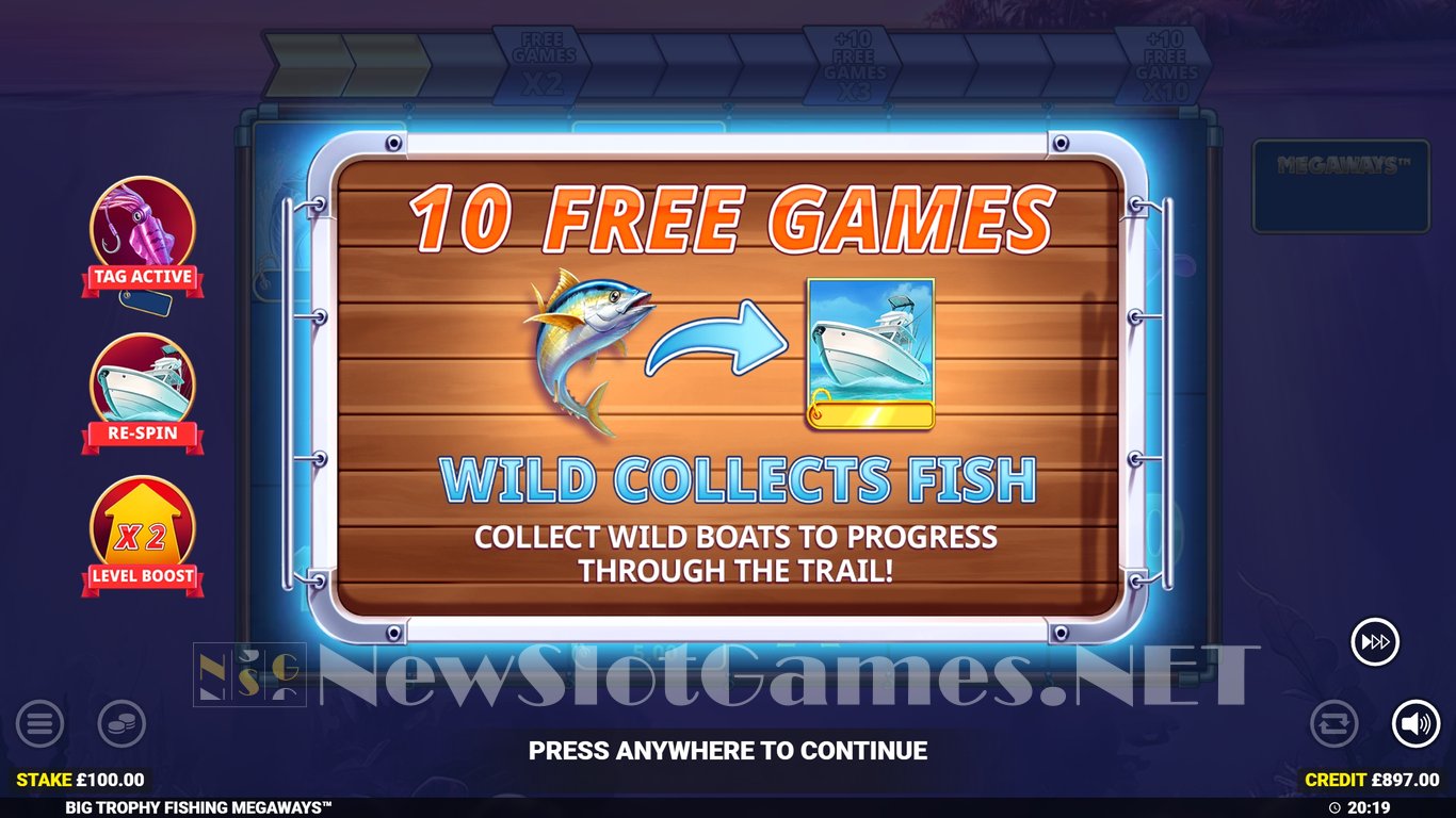 Big Trophy Fishing Megaways Slot Slot Image in Demo - pic. 12