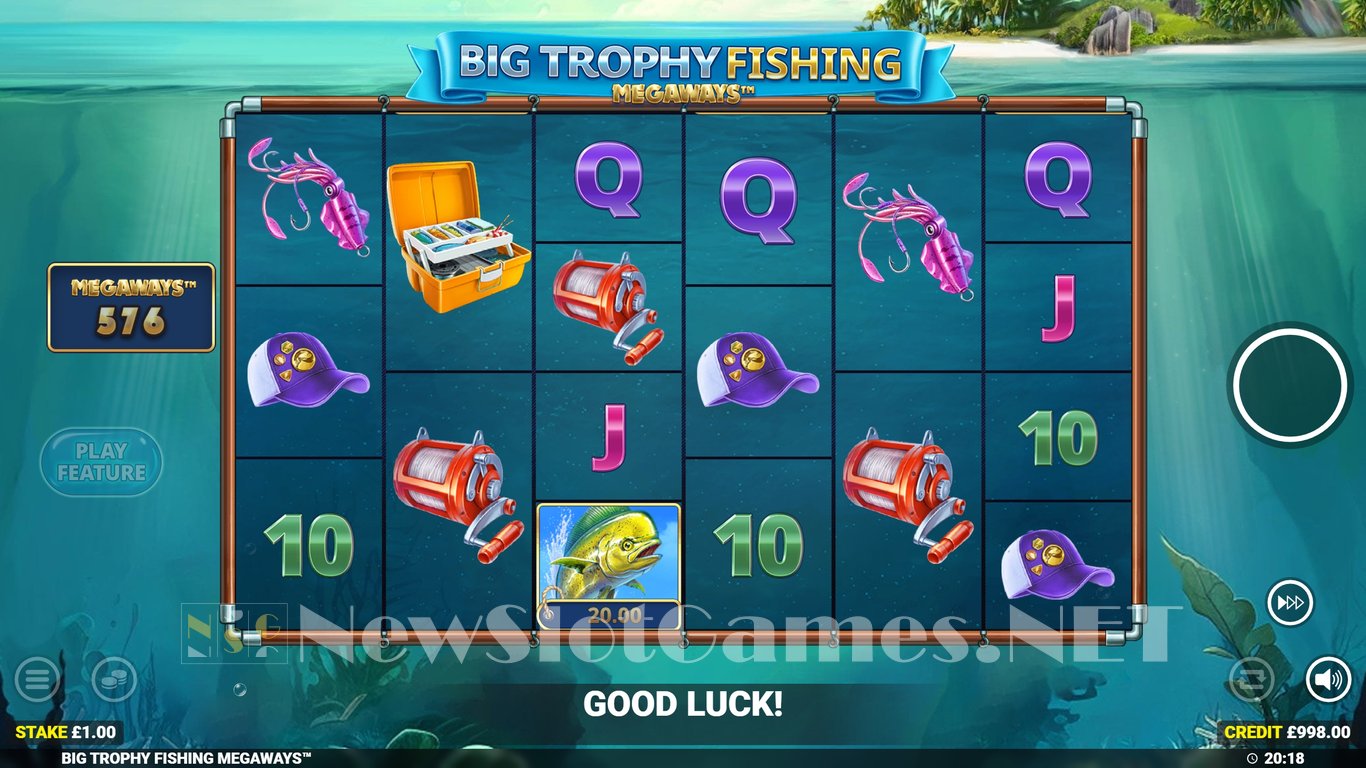 Big Trophy Fishing Megaways Slot Slot Image in Demo - pic. 2