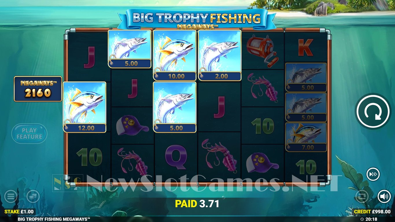Big Trophy Fishing Megaways Slot Slot Image in Demo - pic. 5