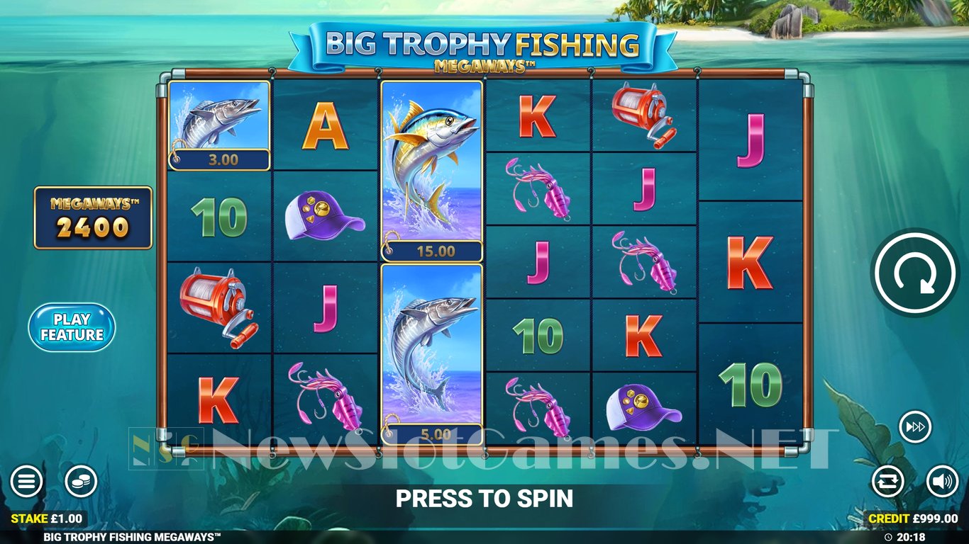 Big Trophy Fishing Megaways Slot Slot Image in Demo - pic. 6