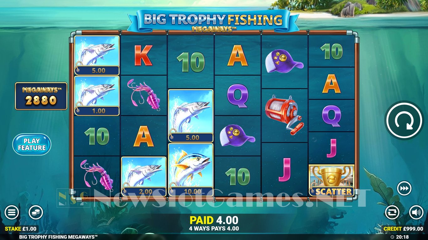 Big Trophy Fishing Megaways Slot Slot Image in Demo - pic. 7
