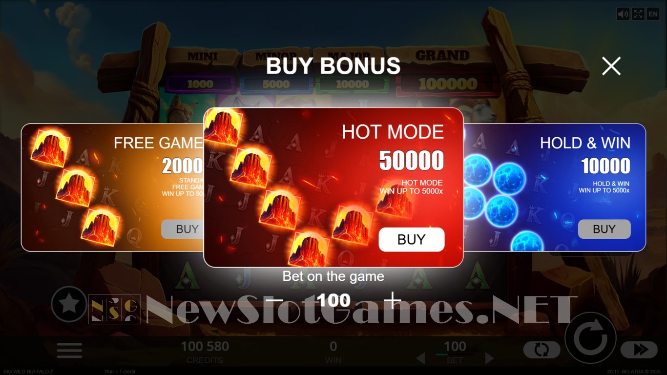 Big Wild Buffalo 2 Slot Slot Image in Demo - pic. 5