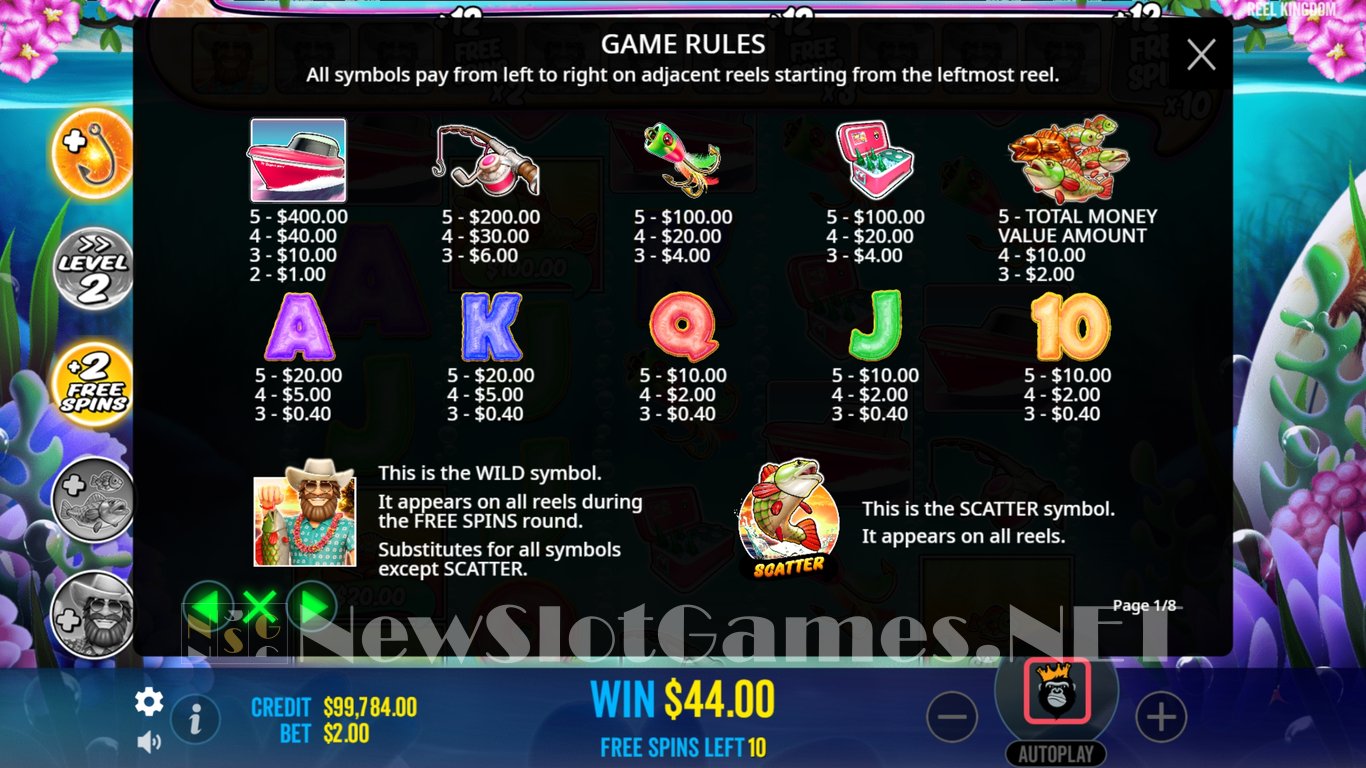Bigger Bass Splash Slot Slot Image in Demo - pic. 11