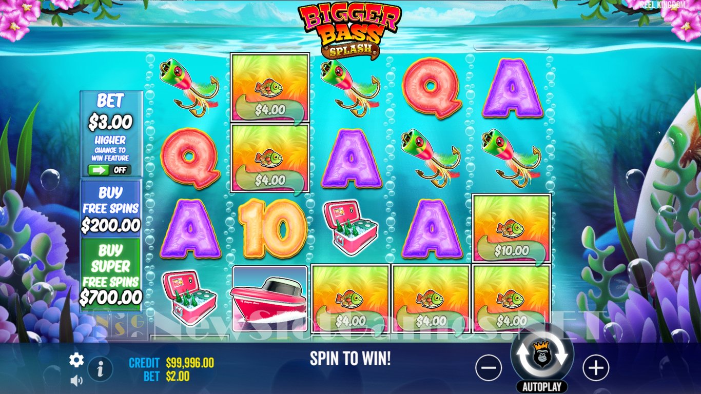 Bigger Bass Splash Slot Slot Image in Demo - pic. 2