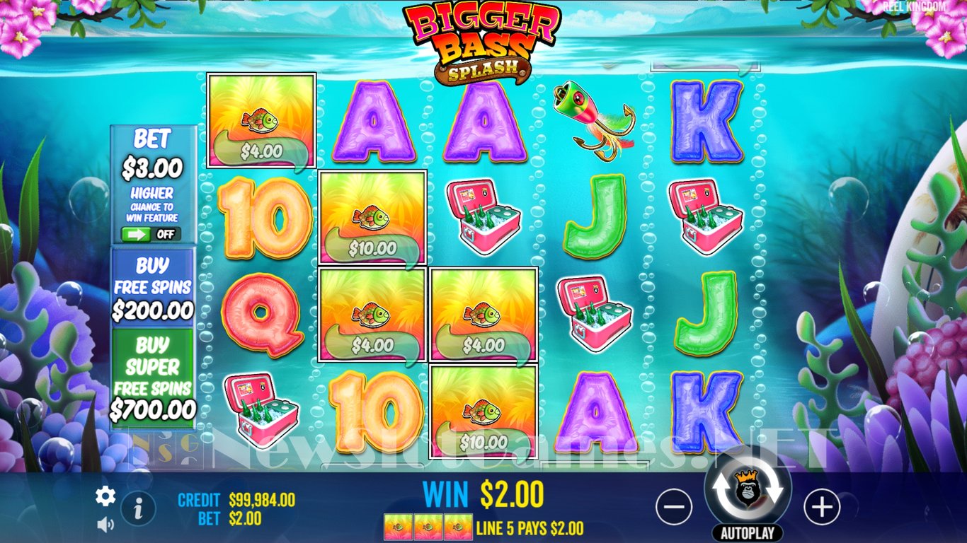Bigger Bass Splash Slot Slot Image in Demo - pic. 5