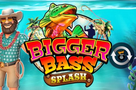 Bigger Bass Splash Slot Logo