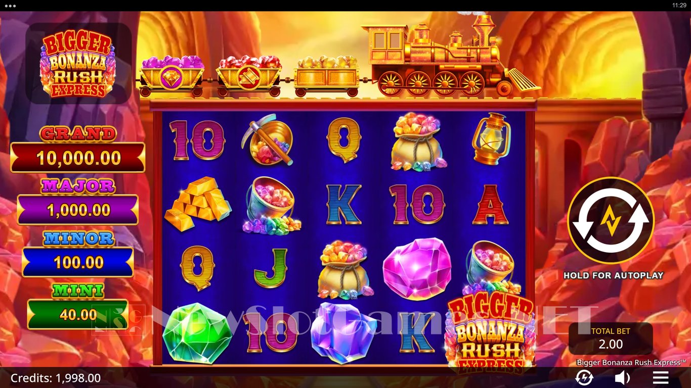 Bigger Bonanza Rush Express Slot Demo Image