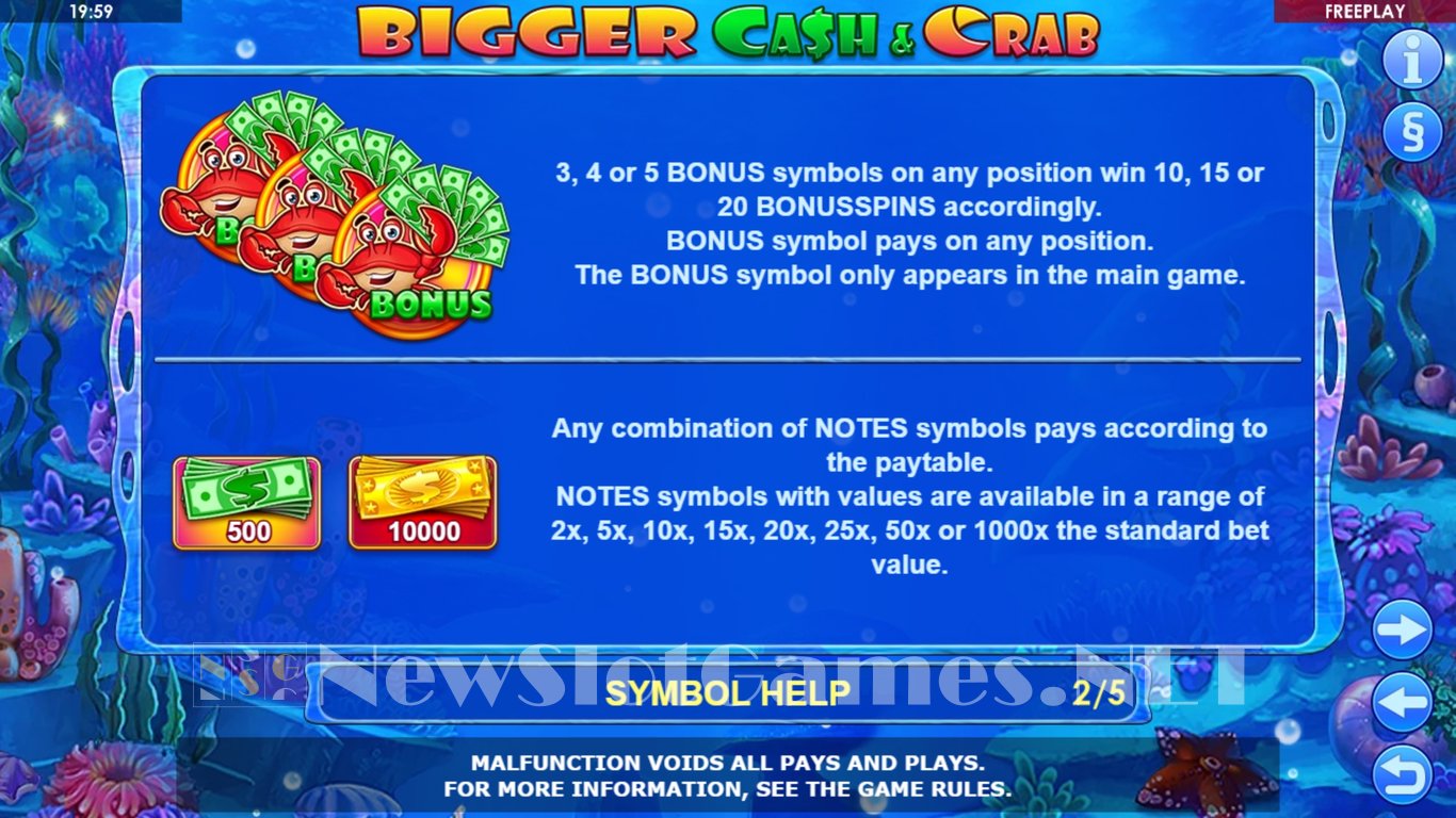 Bigger Cash & Crab Slot Slot Image in Demo - pic. 11