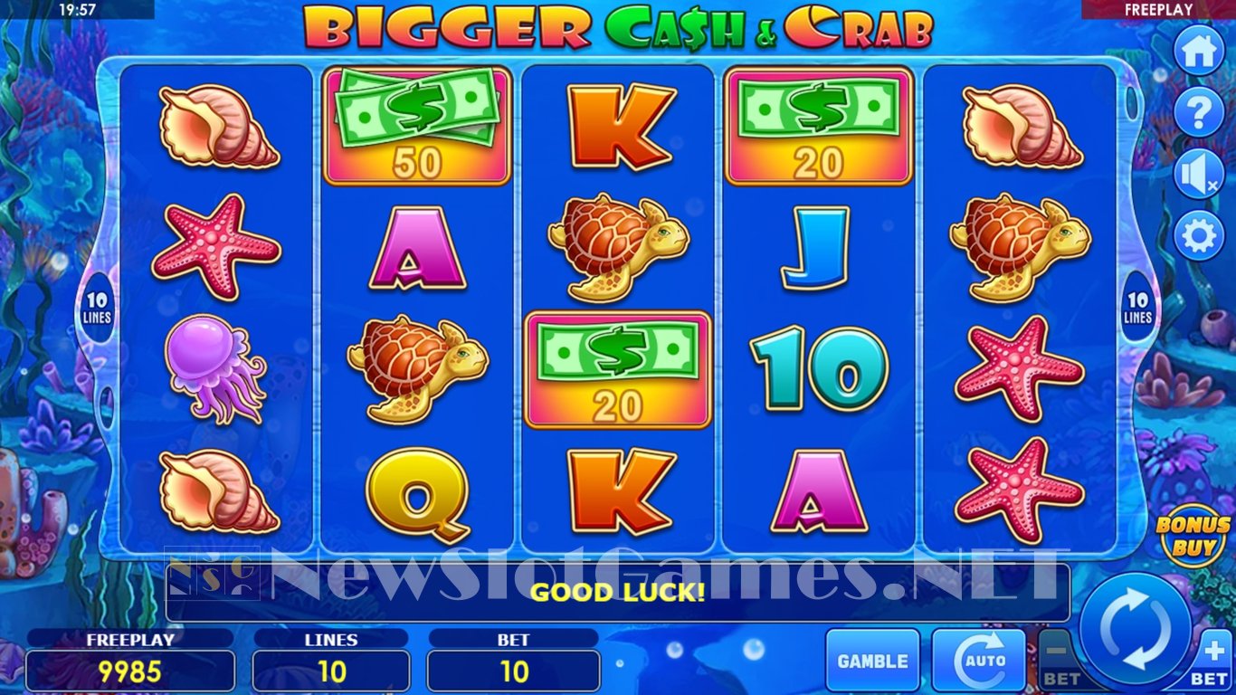 Bigger Cash & Crab Slot Slot Image in Demo - pic. 2