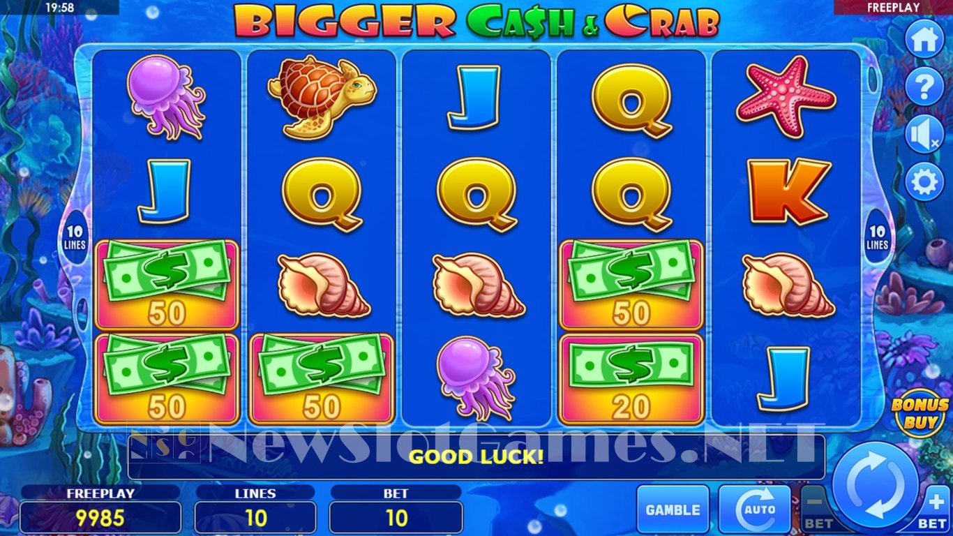 Bigger Cash & Crab Slot Slot Image in Demo - pic. 3