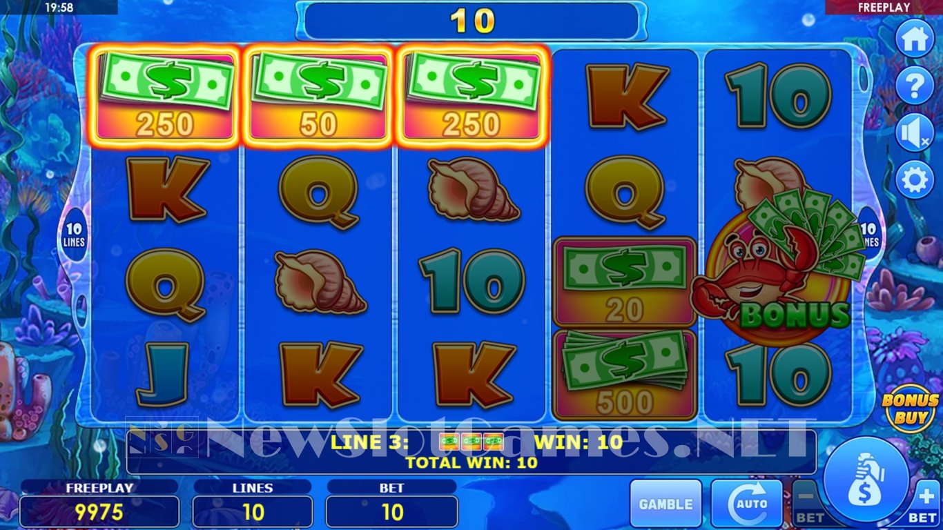 Bigger Cash & Crab Slot Slot Image in Demo - pic. 5
