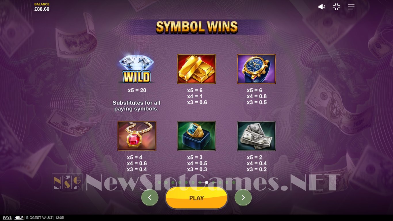 Biggest Vault Slot Slot Image in Demo - pic. 4