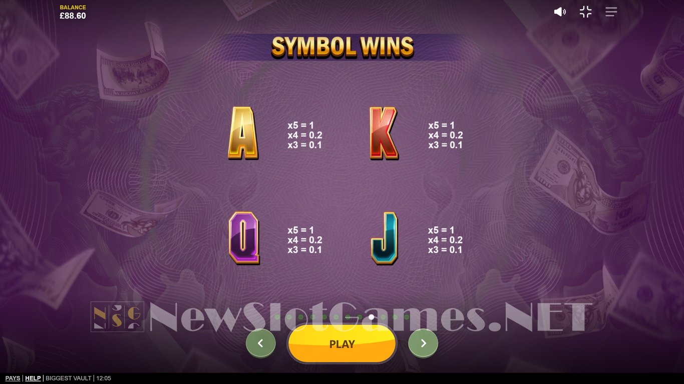 Biggest Vault Slot Slot Image in Demo - pic. 5