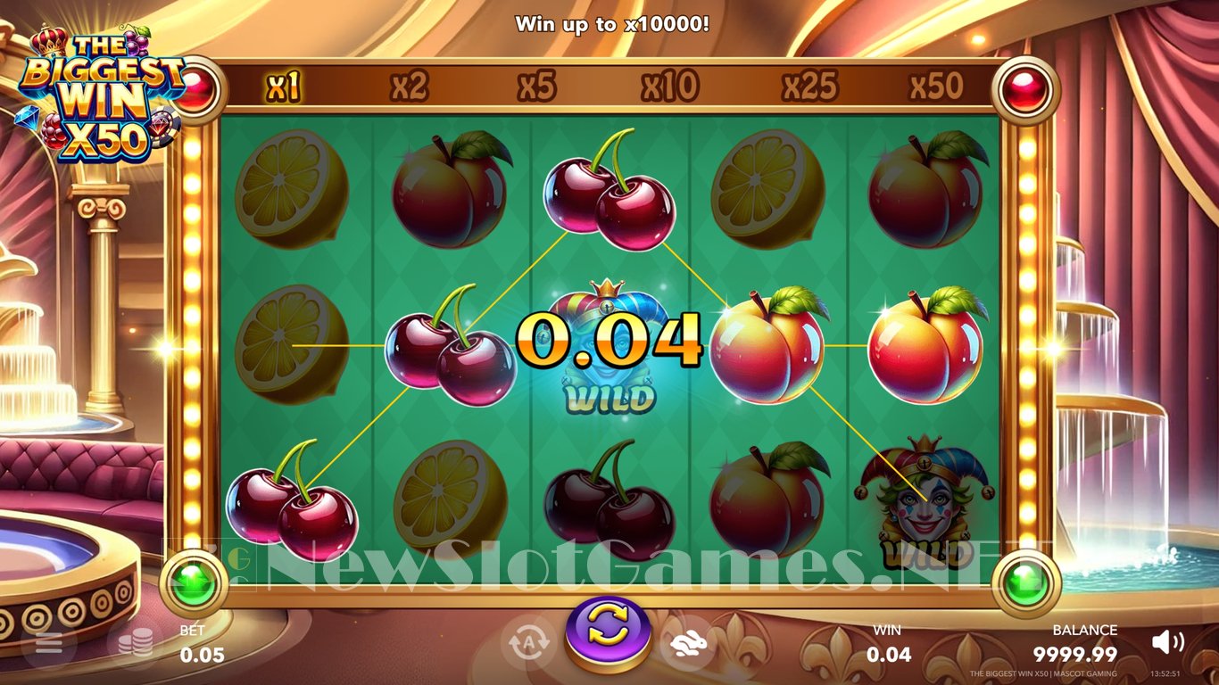 The Biggest Win x50 Slot Slot Image in Demo - pic. 2