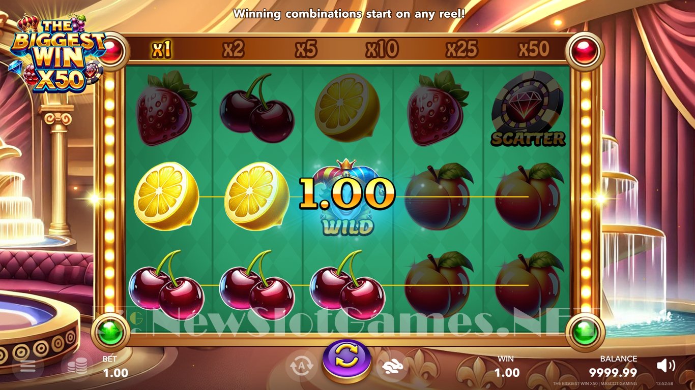 The Biggest Win x50 Slot Slot Image in Demo - pic. 3