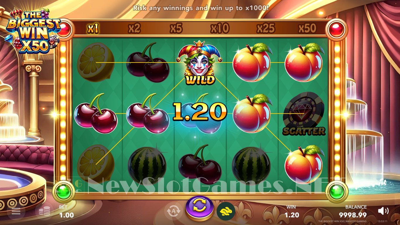 The Biggest Win x50 Slot Slot Image in Demo - pic. 4