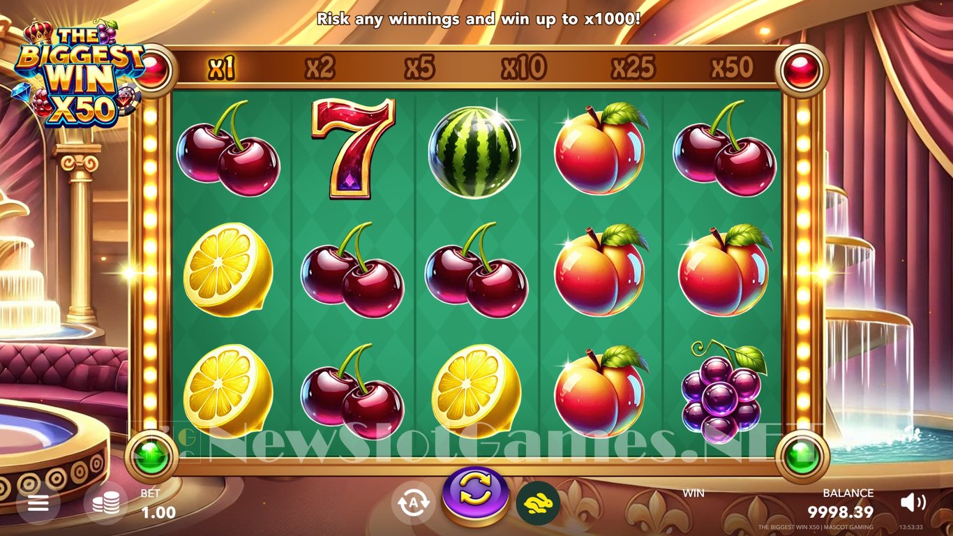The Biggest Win x50 Slot Slot Image in Demo - pic. 5