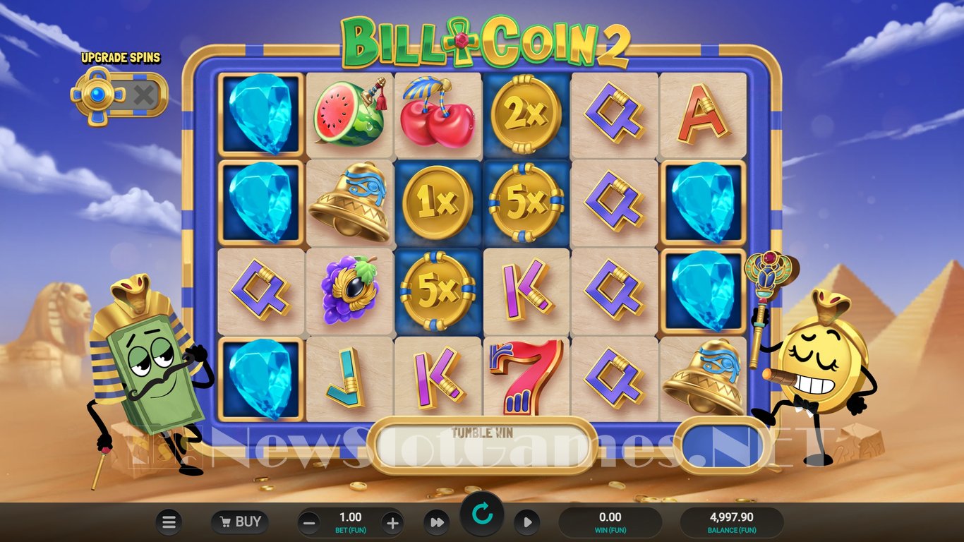 Bill & Coin 2 Mummy Mischief Slot Slot Image in Demo - pic. 2